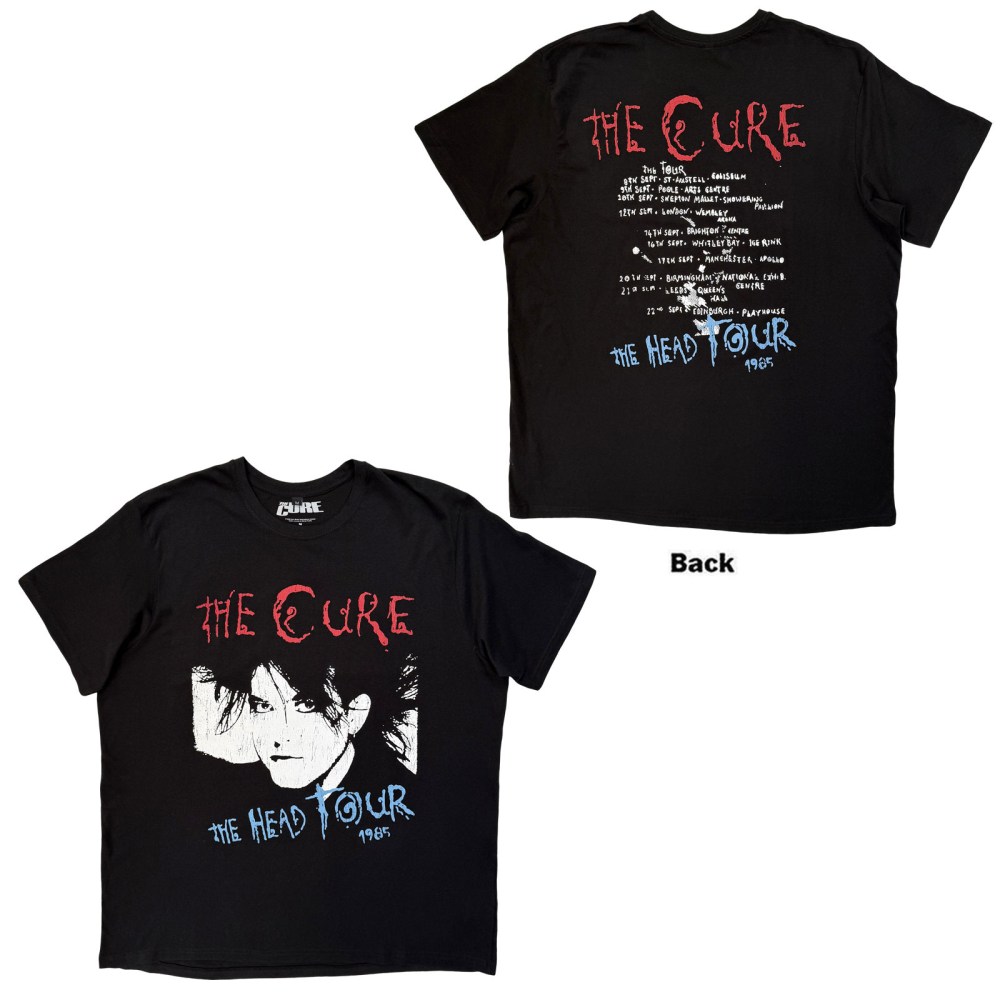 The Cure - The Head Tour '85 Tshirt Homme - Noir